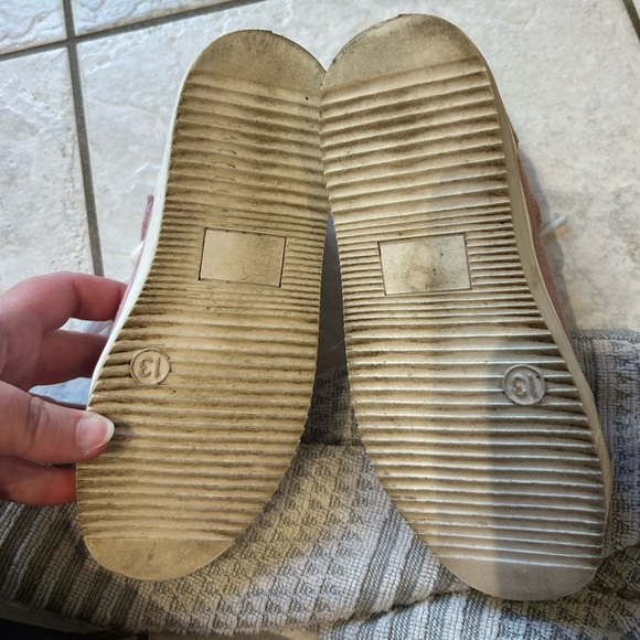 Pink Sparkly High Tops, Sz 13 - Picture 5 of 5